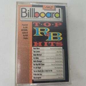1963 Billboard Top R&B Hits Cassette Tape R4 70649 Vintage Motown